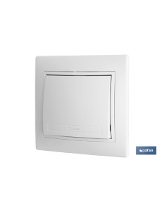 Interruptor cruzamento embutido modelo Pacific 10A branco 2