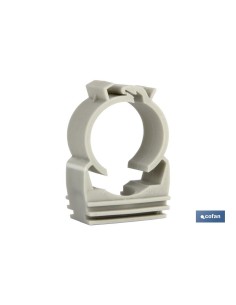 Pack 50 unidades abrazadera multiusos M-22-25 blanca