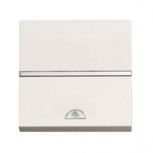 Pulsador ancho campana BLANCO Niessen Zenit N2204 BL
