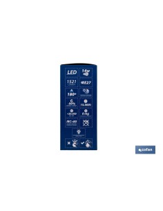 Pacote de 3 lâmpadas E27 A60 14W 1521 LM 5CCT