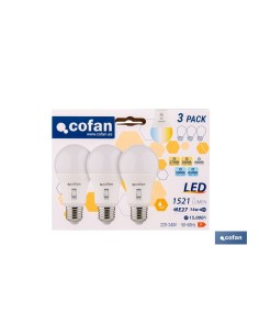 Pack mit 3 E27 A60 14W 1521 LM 5CCT Glühbirnen 2