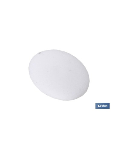 Pacote com 12 tampões de madeira marrons, 18 mm, em blister