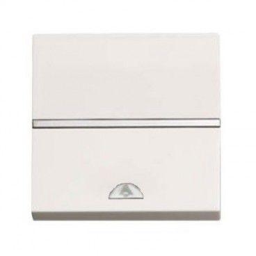 Pulsador ancho bombilla BLANCO Niessen Zenit N2204.2 BL