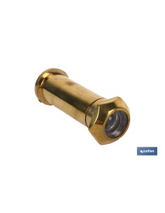 Pack of 12 Brass Peepholes 12 x 35 mm