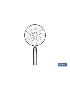 Douche ronde chromée avec 5 fonctions 155 x 280 mm