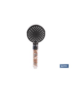 Ionic Shower Head with Mineral Balls and 5 Functions 110 x 255 mm 2