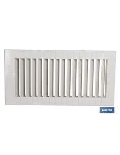 Pack 5 unidades rejilla de ventilación ABS 13 x 26 cm 2