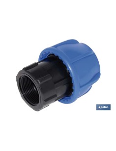 Pack of 25 Female Threaded PP PN16 Connector 20 x 1/2