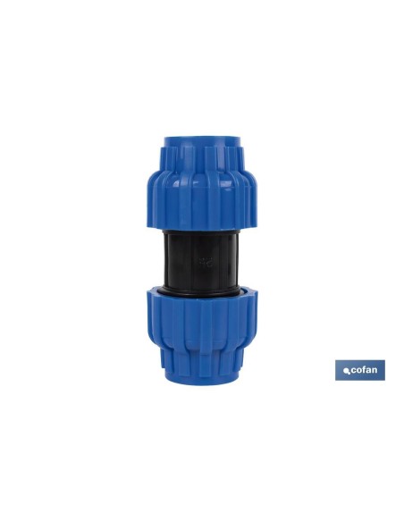 Pack of 3 Straight Couplings PP PN16 75 x 75