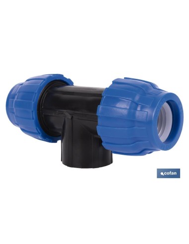 Pack mit 10 TE 90° Innengewinde PP PN16 40 x 3/4 x 40