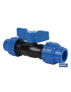 Pack of 3 PP Ball Valves PN16 63 x 63 2