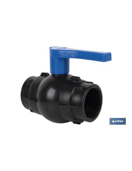 Pack of 25 units ball valve thread H-H PP PN16 3/4 x 3/4