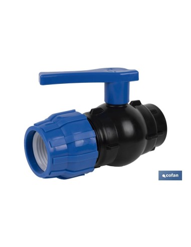 Pack of 5 Female Thread Ball Valves PP PN16 32 x 1