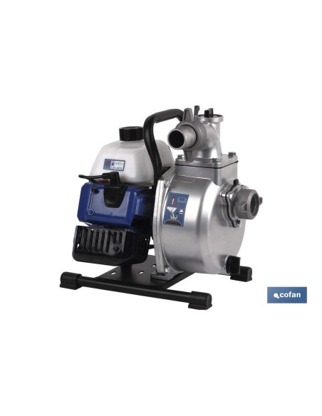 Motobombe reconditionnée essence 40,2cc entrée et sortie 1,5 modèle Nevada