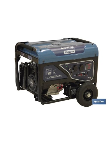 Generator 389CC 5.5 kV with 2 AC outputs and 1 DC model Georgia