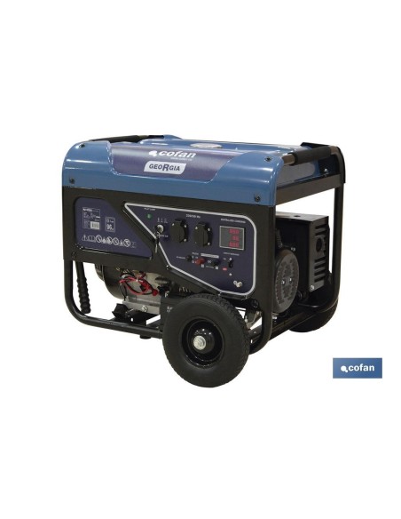 Generator 389CC 5.5 kV with 2 AC outputs and 1 DC model Georgia