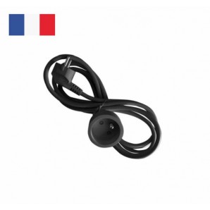 Prolongador eléctrico sistema FRANCES 4 metros negro