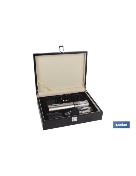 Wine Tasting Set and Electric Corkscrew Syrah