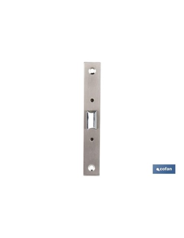 Pack of 10 Square Mortise Locks D47 E50 Nickel for Wood
