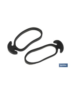 Confezione da 500 unità di gomma di ancoraggio N. 5 extra