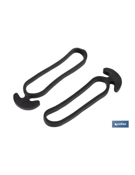 Pack of 300 Anchor Rubber No. 8 for Plant Support