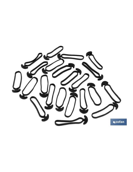Pack of 300 Anchor Rubber No. 8 for Plant Support