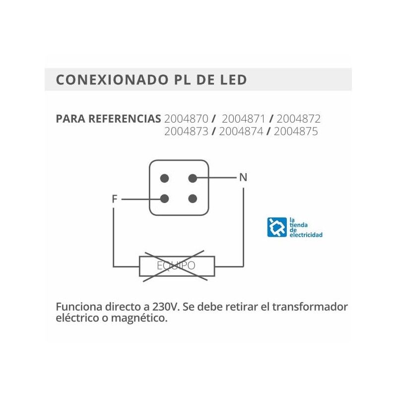 Bombilla LED PL 2P 9W G23 4200K 880lm