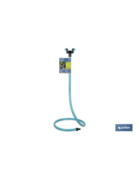 Rotational misting tower with adjustable nozzles 34x34x79 cm