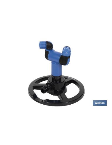 Nebulizzatore rotazionale a 2 bracci con ugelli regolabili