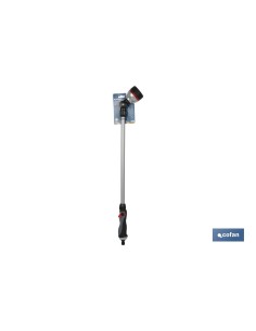 Lanza de riego 6 posiciones con control de caudal en el pulgar 2