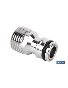 Adaptador de latón rosca macho 1/2 para sistemas de riego 2
