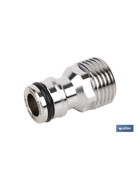 Adaptador de latão rosca macho 1/2 para sistemas de irrigação