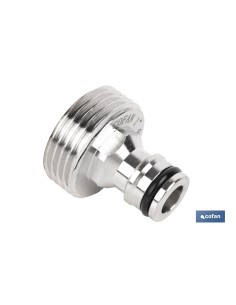 Adaptador de latón rosca macho 1" para sistemas de riego 2