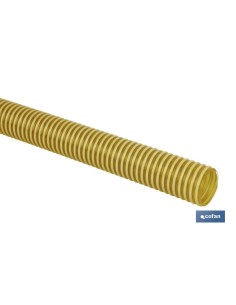 Spiral suction tube roll yellow Ø30 mm 25 m 2
