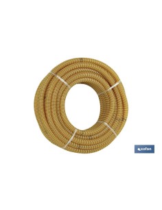 Spiral suction tube roll yellow Ø75mm 25m