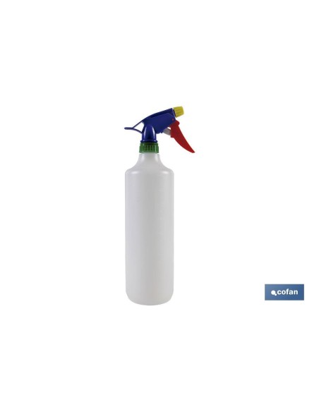Pack of 12 Manual Sprayers 1000 ml with Ergonomic Nozzle