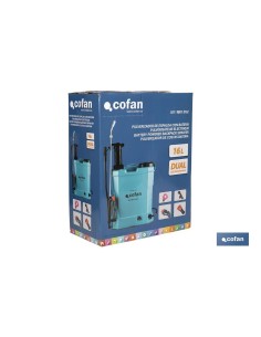 Backpack Sprayer 16 L Dual - Electric/Manual Li-ion 12 V 8.0 Ah 2