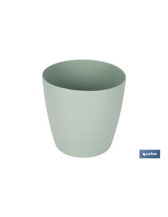 Pack de 12 pots Camélia vert turquoise 25x23.6 cm