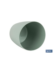 Pack of 6 Camelia pots turquoise color 30x28 cm 2