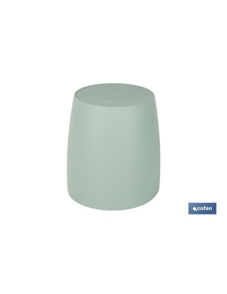 Pack 6 macetas Camelia color verde turquesa 30x28 cm