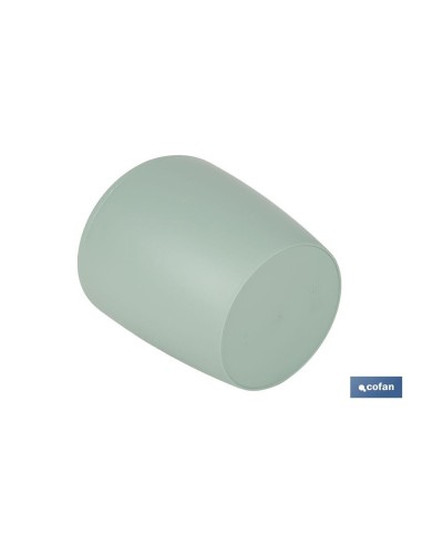 Pack de 3 pots Camélia couleur vert turquoise 35x33cm