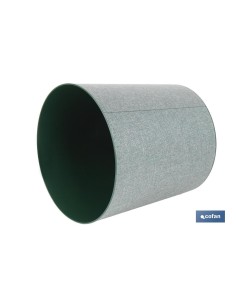 Vaso tessile verde PP Ø 254 x 269 mm 10,5 L 2