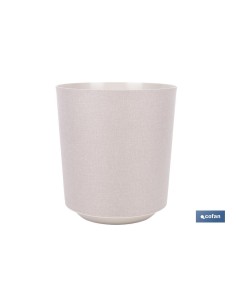 Pacote com 4 vasos de tecido bege PP Ø 285 x 316 mm 16 L