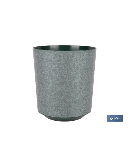 Pack of 4 Green Textile Pots PP Ø 285 x 316 mm 16 L