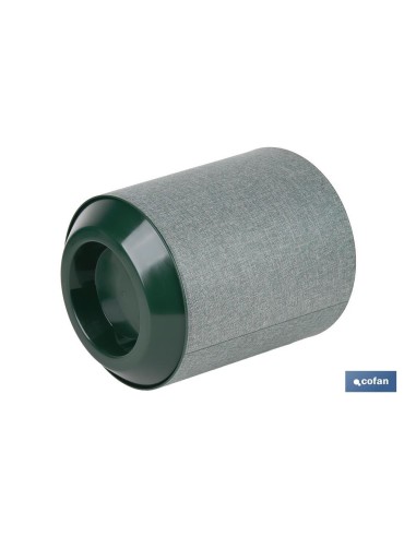 Pack of 4 Green Textile Pots PP Ø 285 x 316 mm 16 L