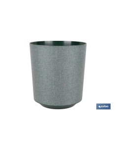 Vaso in tessuto verde PP 16L Ø 285 x 316 mm