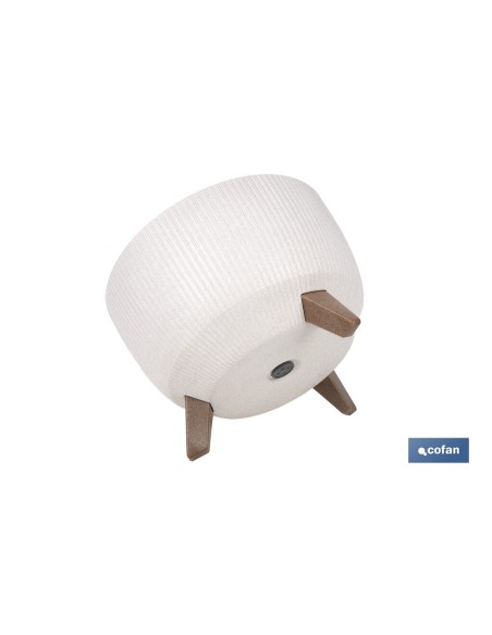 Pack de 5 pots avec pieds et filtre de drainage WPC 9,3 L