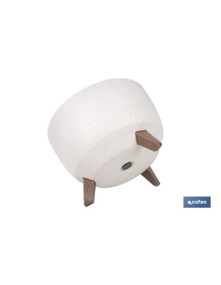 Pack 5 macetas con patas y filtro de drenaje WPC 12,4 L
