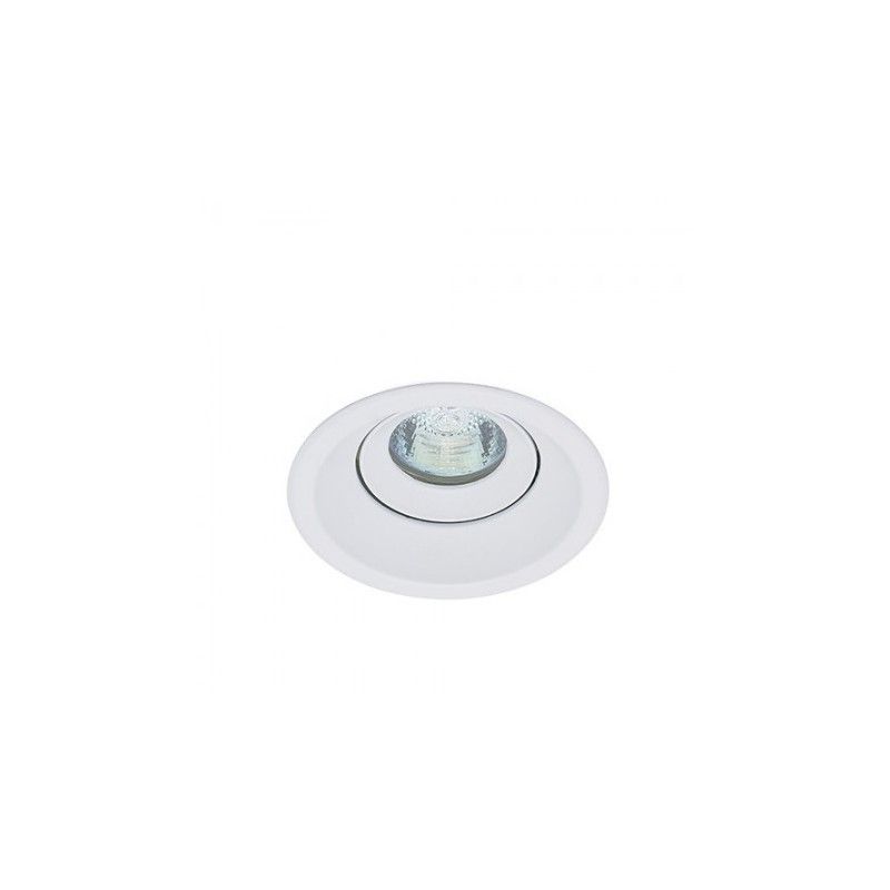 Anello da incasso downlight tilt rotondo Bianco