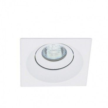 Ring recessed downlight tilt White square